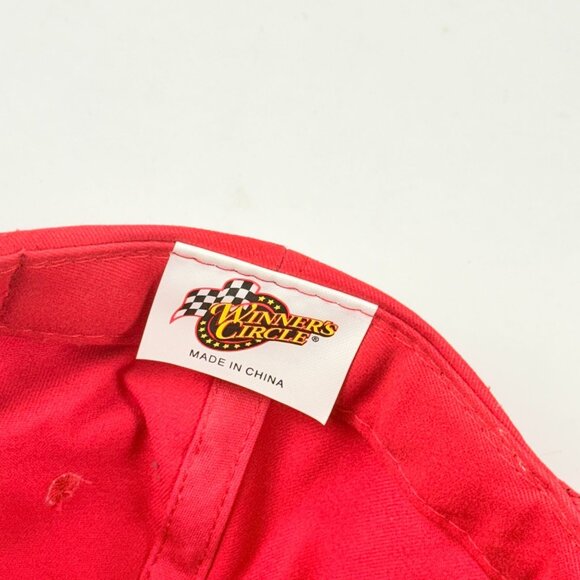 Dale Earnhardt Jr. 8 Winner’s Circle Budweiser Hat Red Black Adjustable - Picture 7 of 7